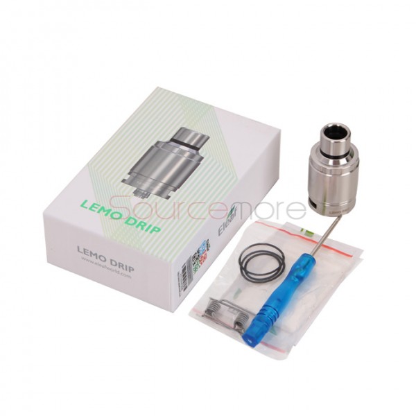 Eleaf Lemo Drip RDA Atomizer- Silver