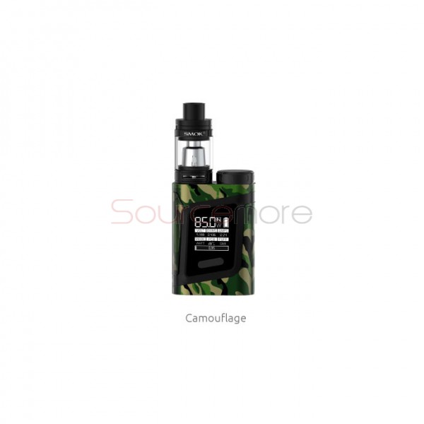 Smok RHA85 TC 85W Starter Kit RHA85 OLED Screen Mod with TFV8 Baby Tank- Purple&Black
