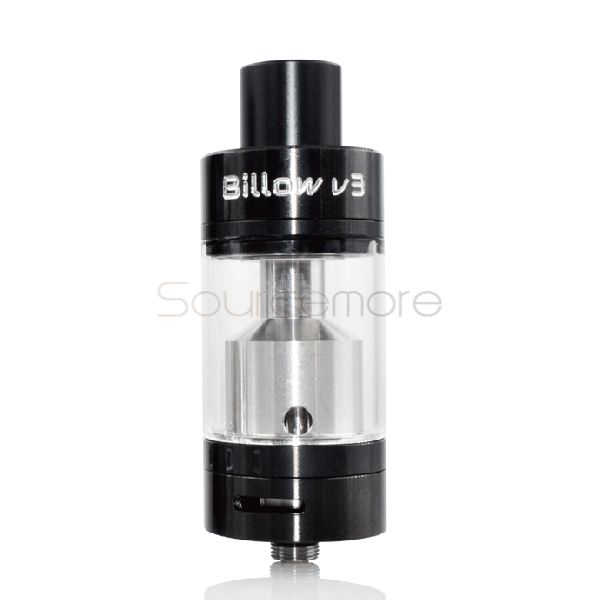 Ehpro Billow V3 Plus RTA Adjustable Airflow Control Rebuildable Tank Atomizer with 5.4ml Juice Capacity-Black