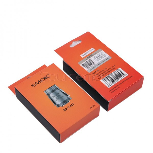Smok Brit-B2 Core Replacement Kanthal Dual Core for Brit One Mega Kit 3pcs- 0.6ohm