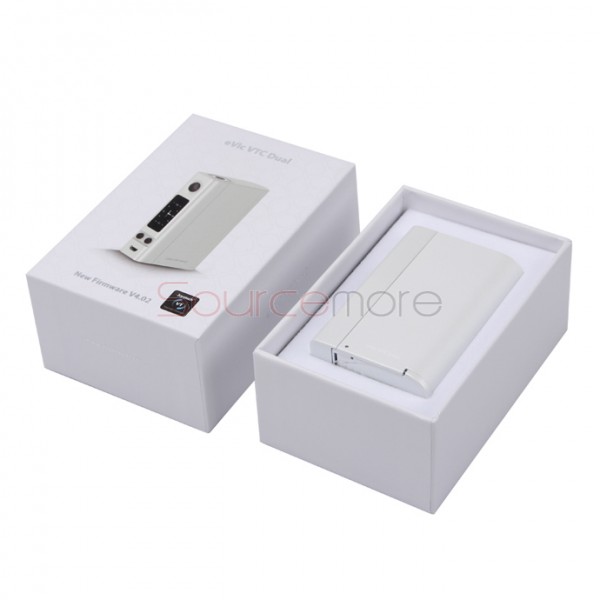 Joyetech eVic VTC Dual Battery Mod - White