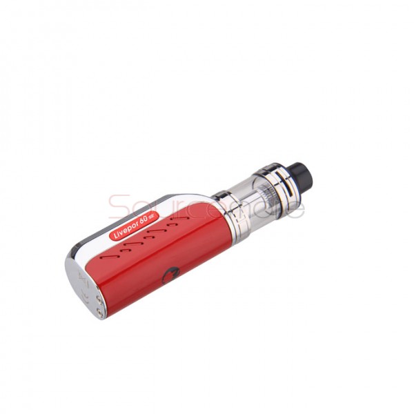 Yosta Livepor 60 SE 60W Kit with IGVI T3 Atomizer - Red