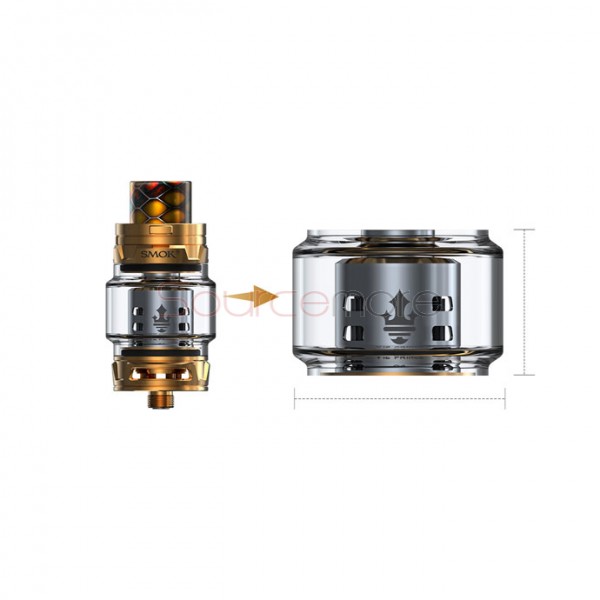 SMOK TFV12 Prince Replacement Bulb Pyrex Glass Tube-8ml