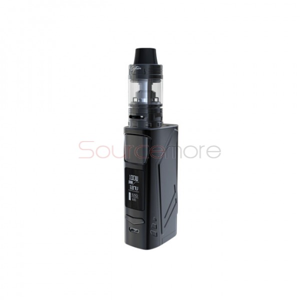 IJOY Elite PS2170 100W Kit Elite PS2170 100W Mod with 3.2ml Captain Mini Tank (Included 21700 Battery)-Black
