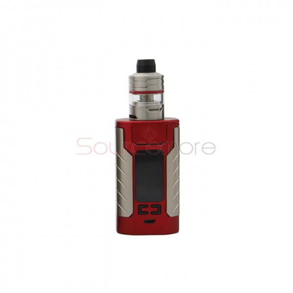 Wismec Sinuous FJ200 Kit with Divider Atomizer - Red