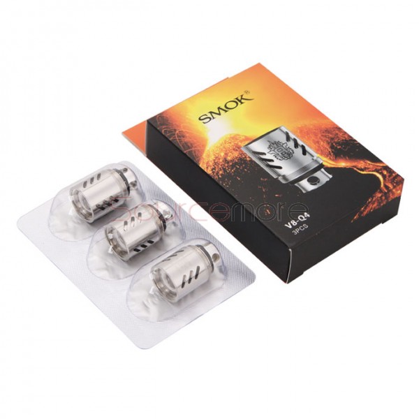 Smok V8-Q4 Patented Quadruple Coil Replacement Coil Head for TFV8 Tank 3pcs- 0.15ohm