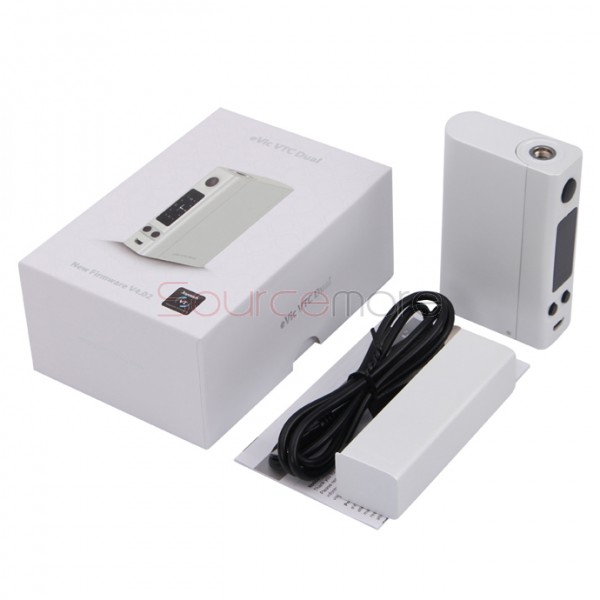 Joyetech eVic VTC Dual Battery Mod - White