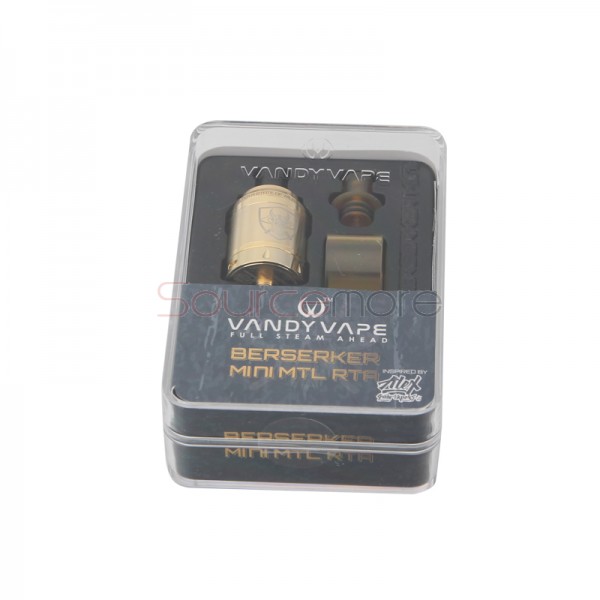 Vandy Vape Berserker Mini MTL RTA - Gold