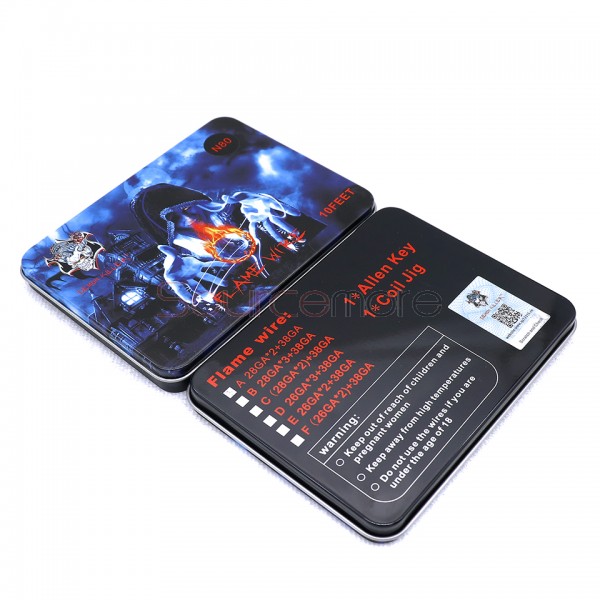 LTQ Demon Killer Flame Wire N80 for Rebuildable Atomizers N80 26GA*2+38GA- Flame Wire N80 E