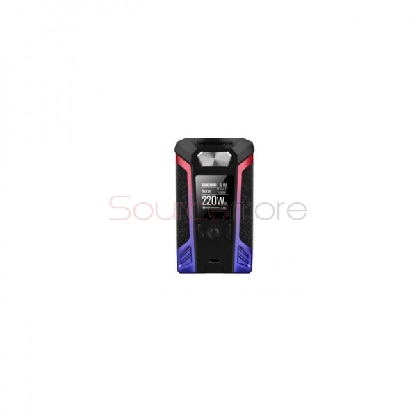 Vaporesso Switcher 220W Mod with OMNI Board 2.6 Powered by Dual 18650 Batteries-Red blue