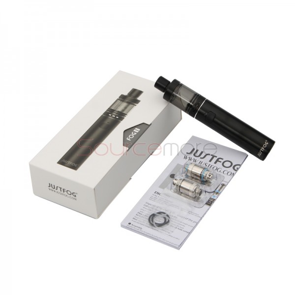 Justfog FOG1 2ml with 1500mah All-in-One Starter Kit-Black