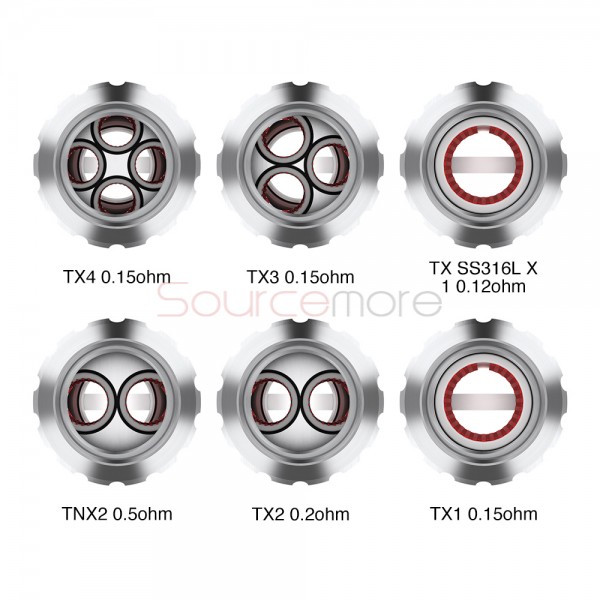 Freemax Twister Replacement Coil 5pcs 0.15ohm/0.2ohm/0.12ohm