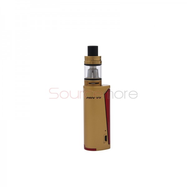 Smok Priv V8 Kit Priv V8 mod with TFV8 Baby Tank-Gold Red