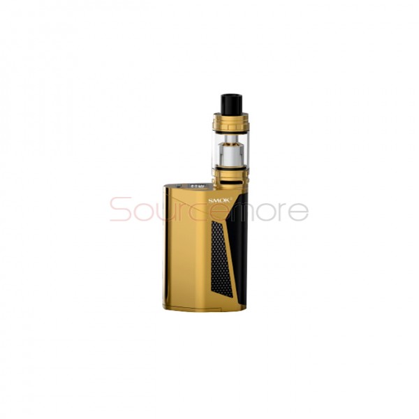 Smok GX350 TC Kit GX350 OLED Screen TC/VW Mod with TFV8 Tank- Gold Black 