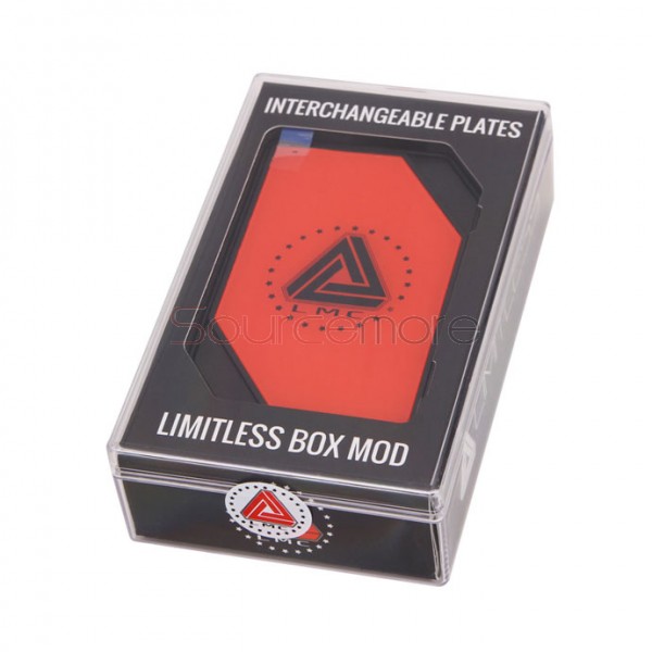 Limitless LWC 200W Temperature Control Mod Powered by Dual 18650 Cells
