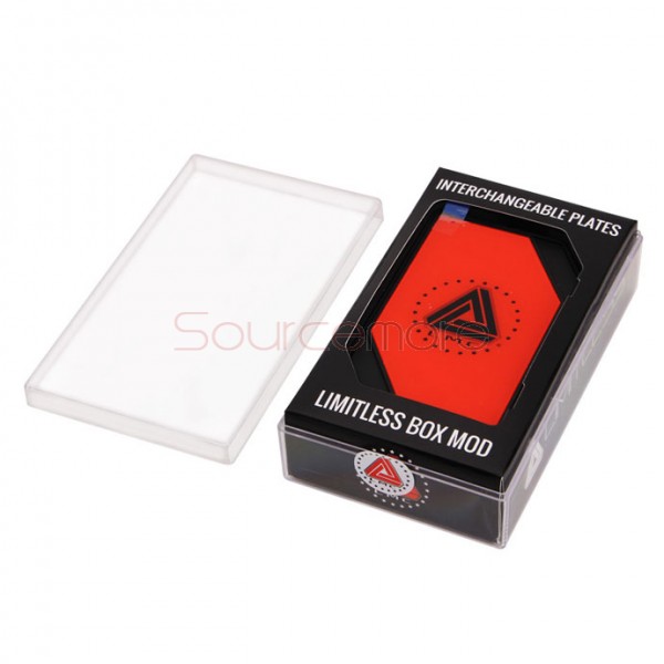 Limitless LWC 200W Temperature Control Mod Powered by Dual 18650 Cells