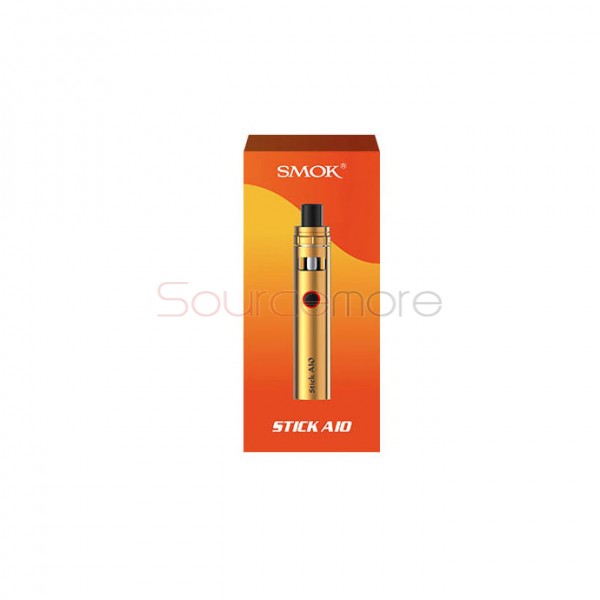 Smok Stick AIO Kit 2ml with 1600mah Capacity- Gold