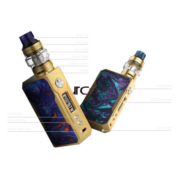 VOOPOO Gold Drag 157W Kit wit - Rainbow
