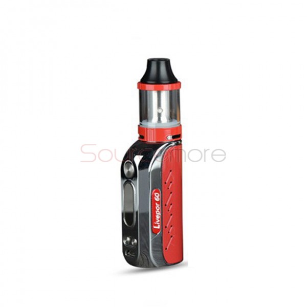 Yosta Livepor 60W Kit with IGVI T2 Atomizer - Red