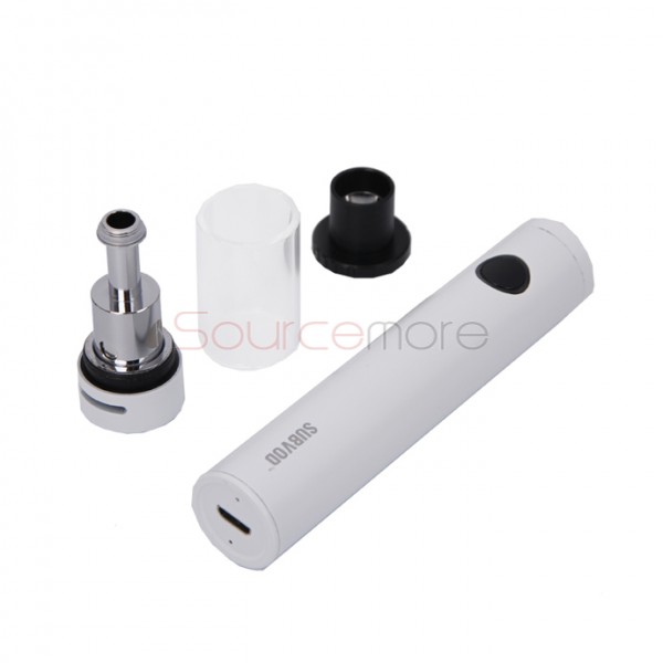 Kanger SUBVOD-C Starter Kit 1300mah SUBVOD Battery 2.8ml Subtank Nano-C Tank -White