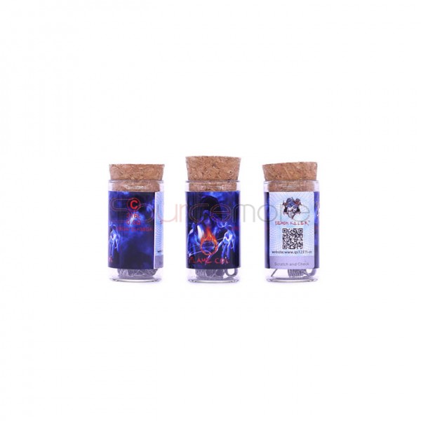 LTQ Demon Killer Heating Wire 0.5ohm for Rebuildable Atomizers 316L( 28GA*2)+38GA Wire-Flame coil C