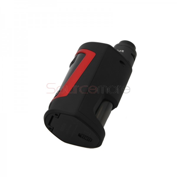 Geek Vape GBOX Squonker 200W Mod with Radar RDA Kit- Black&red