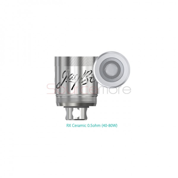 Wismec RX Ceramic Replacement Coil Head for REUX Atomizer 5pcs-0.5ohm