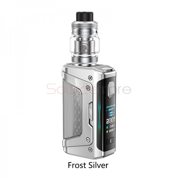 GeekVape Aegis Legend 5 Kit with Z Subohm Tank Frost Silver