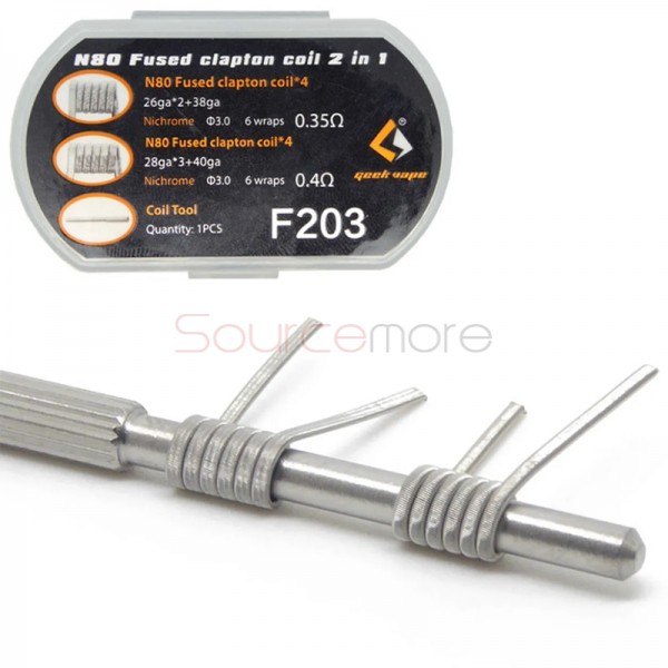 GeekVape N80 Fused Clapton Coil 2 in 1 Giveaway