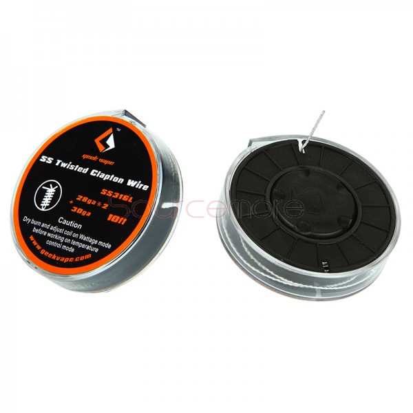 GeekVape SS Twisted Clapton SS316 Wire