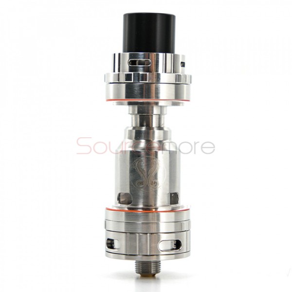 Vaporesso Gemini RTA Atomizer 3.5ml Liquid Capacity 22mm Diameter Velocity Style Dual Post Deck Top Filling Tank -Stianless Steel(RTA Version)