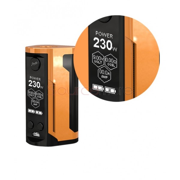 Wismec Reuleaux RX GEN3 Dual Mod - Gloss Gold
