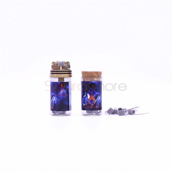 LTQ Demon Killer Heating Wire 0.3ohm for Rebuildable Atomizers 316L (26GA*2)+38GA Wire-Flame coil F