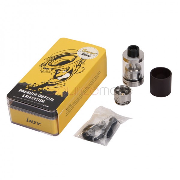 IJOY Tornado Nano RTA - Stainless Steel