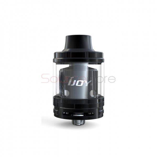 IJOY EXO 2ml RTA with Top-filling System Support Single and Dual Build Deck- Black