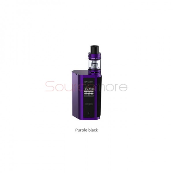 Smok GX2/4 Kit 5ml TFV8 Big Baby Tank with GX2/4 Twins Mission Mod-Purple black