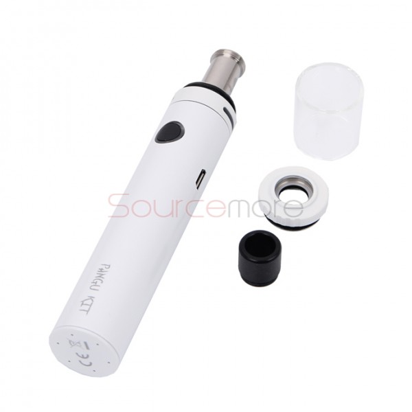 Kanger Pangu Starter Kit with 3.5ml Top-filling Design Pangu Tank and 2500mAh Battery Capacity- White