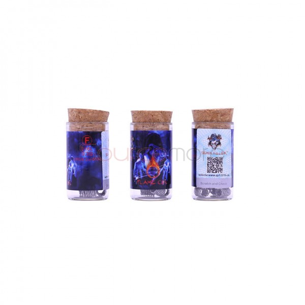 LTQ Demon Killer Heating Wire 0.3ohm for Rebuildable Atomizers 316L (26GA*2)+38GA Wire-Flame coil F