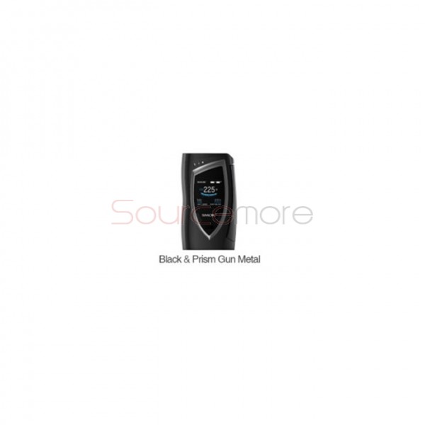 Smok Devilkin 225W OLED Mod Powered by Dual 18650 Cells-Black and Prism Gun Metal
