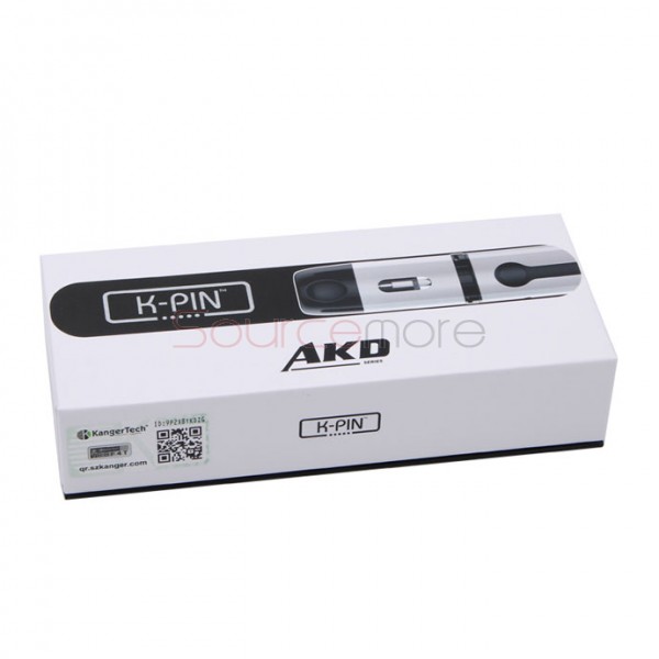 Kanger K-PIN Kit with 2000mah and 4ml Capacity -White