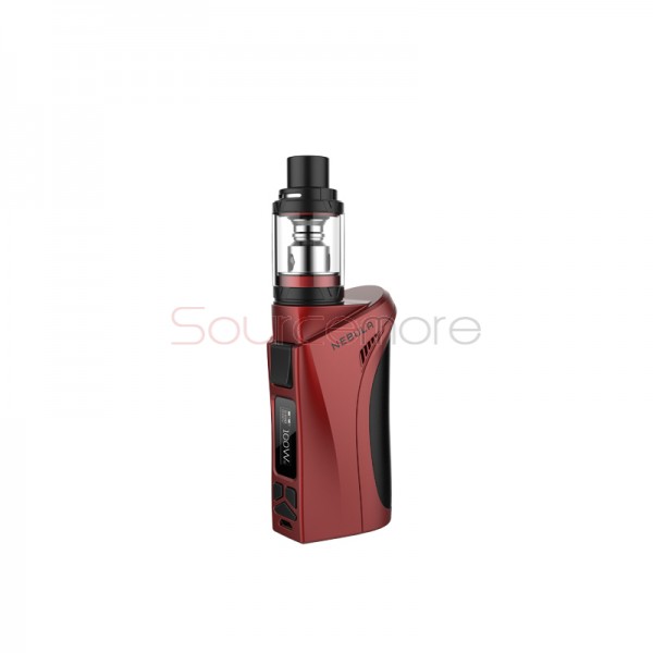 Vaporesso Nebula 100W TC Kit 100W Nebula Mod Powered by Single 26650/18650 Cell with 2ml Veco Plus Tank - Red