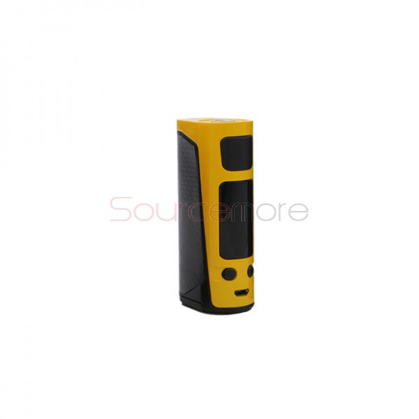 Joyetech eVic Primo Mini 80W Mod Support Power/Bypass/Start/Temp Mode Replaceable for Single 18650 Cell- Yellow