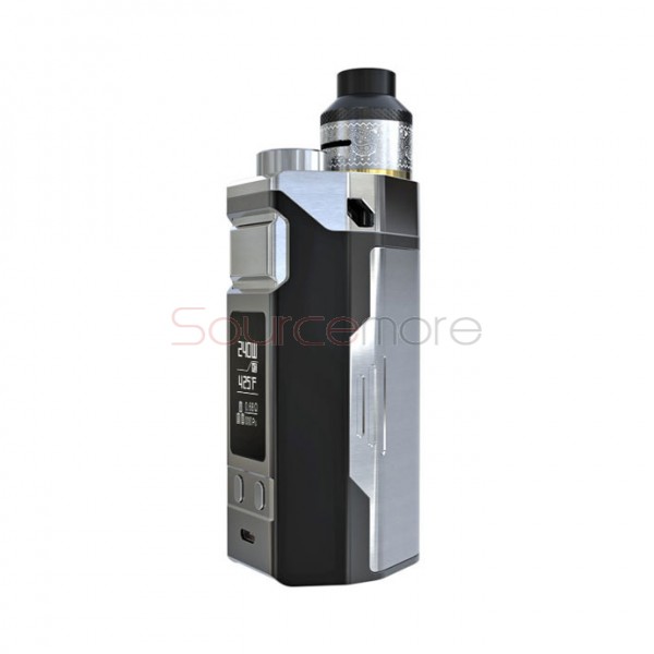 IJOY RDTA Box Triple 240W Kit - Silver
