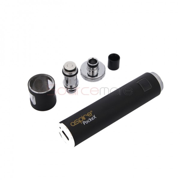 Aspire PockeX Pocket AIO Starter Kit-Matte Black