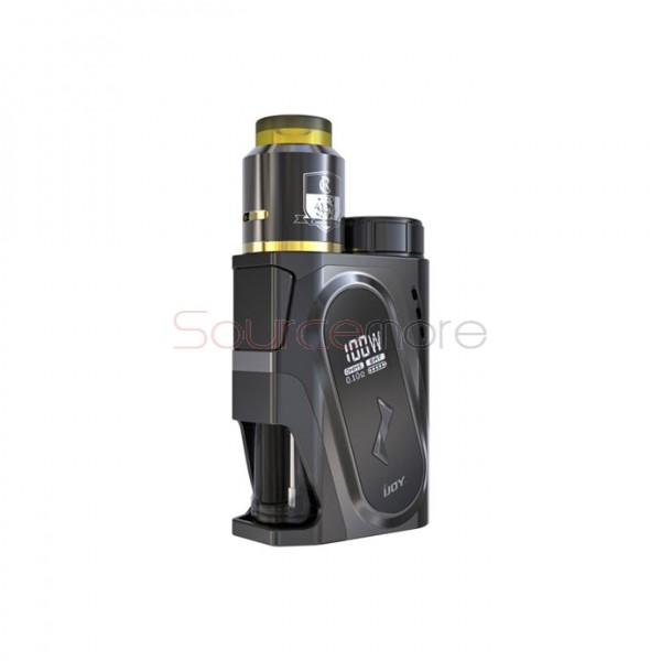 IJOY CAPO Squonker Kit with COMBO RDA Triangle Atomizer - Black