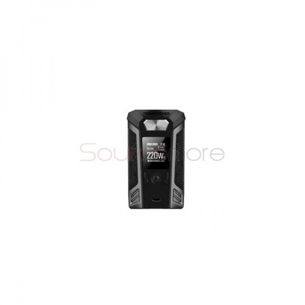 Vaporesso Switcher 220W Mod with OMNI Board 2.6 Powered by Dual 18650 Batteries-Iron grey