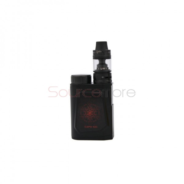 IJOY CAPO 100 Kit CAPO 100W Mod Powered by 21700 Battery with 3.2ml Captain Mini Tank-Black 