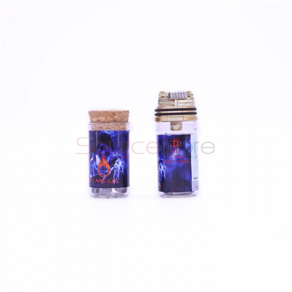 LTQ Demon Killer Heating Wire 0.25ohm for Rebuildable Atomizers 316L 26GA*3+38GA Wire-Flame coil D