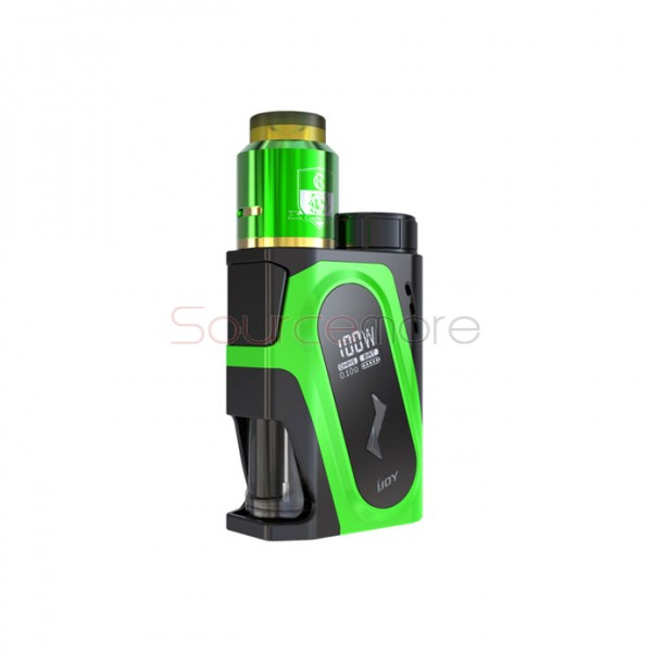 IJOY CAPO Squonker Kit with COMBO RDA Triangle Atomizer - Green