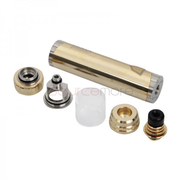 Vandy Vape Berserker MTL Starter Kit with Built-in 1100mAh Battery - Gold